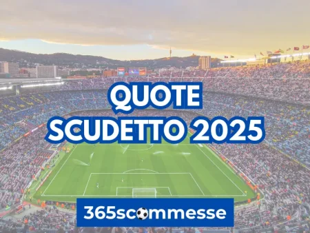 Quote scudetto 2025: chi vince la Serie A?